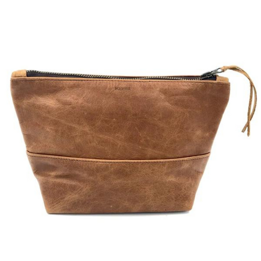 Leather Make-Up / Toiletry Bag