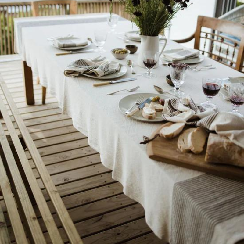 Skaap Charcoal Tablecloth