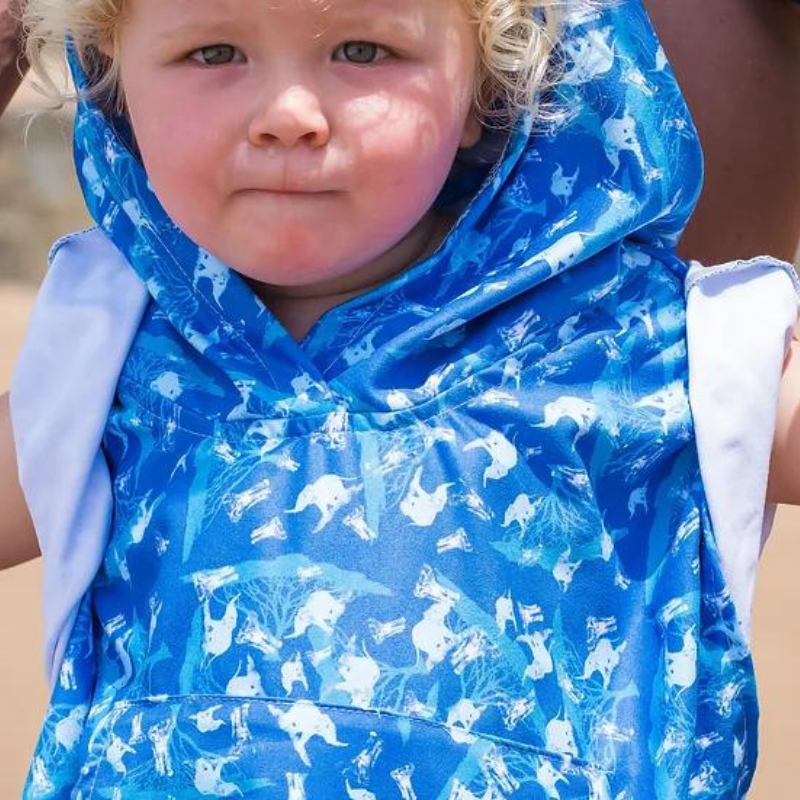 Kids Microfibre Ponchos