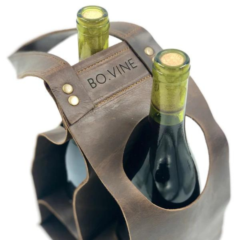 Leather Wine Caddy