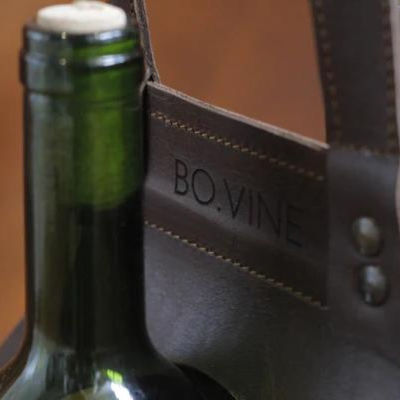 Leather Wine Caddy